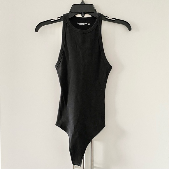 Abercrombie Soft Rib Racerback Tank Bodysuit - Picture 3 of 6